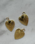Sunburst Heart Charm