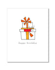 "PRESENTS" BIRTHDAY CARD