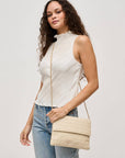 Ivy Woven Clutch