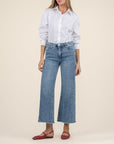 Meg Wide Leg 27” Inseam - Defiant Wash by KUT from the Kloth