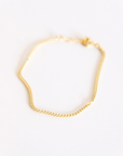 Curb Chain Bracelet by ABLE - gold-filled