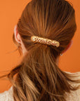 Hammered Barrette