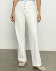 Luna Straight Leg 32” inseam - White by Sanctuary