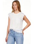 Relaxed Cap Sleeve Tee