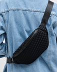 Aim High Woven Neoprene Belt Bag