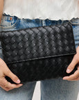 Ivy Woven Clutch