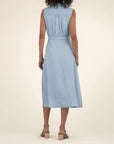 Dorothy Sleeveless Denim Midi Dress
