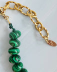 Refined Stone Bead Necklace