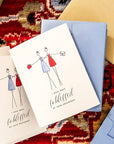 "BLESSED BY FRIENDSHIP" FRIENDSHIP CARD