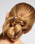 Gold Metal Cloud Cuff - Medium