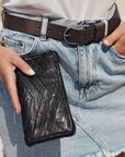Dieke Classic Full Grain Leather Belt for Women