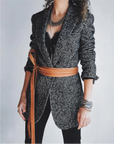 Midi Wrap Belt - Tan
