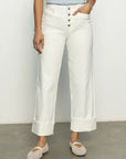 Luna Straight Leg 32” inseam - White by Sanctuary