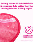 Pink Mini MakeUp Eraser PRO