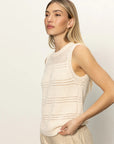 Waves of Summer Shell Sweater Top