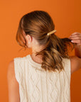 Hammered Barrette
