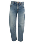 Ashley Slouchy Barrel Straight Leg Jean - Leadership Wash