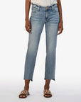 Reese Straight Leg 27” inseam - Operated Wash by KUT from the Kloth