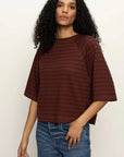 Boxy Raglan Tee Shirt - Chicory