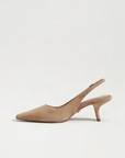 Bianka Slingback Pumps in Cypress Tan Suede - Sam Edelman