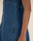 Emiko A-Line Denim Mini Dress