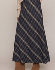 Crestview Plaid Maxi Skirt by Z Supply