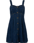 Emiko A-Line Denim Mini Dress