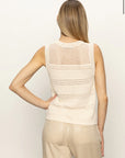 Waves of Summer Shell Sweater Top