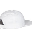 White cap on a white background