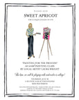 "Painting for the Process" Our 2nd Painting Class by Laura Wright - Reservation for 1
