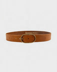 Fien Leather Belt - Cognac