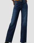 Rosie Wide Leg 32” inseam - Poseidon Wash by Hudson