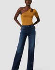 Rosie Wide Leg 32” inseam - Poseidon Wash by Hudson
