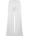 Meg Wide Leg 27” inseam - White by KUT from the Kloth