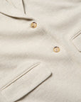 Faherty Inlet Knit Blazer - Light Oatmeal Melange