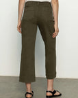 Marine - Wide Leg Stretch Denim Pant