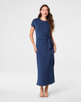 AirEssentials Tie-Waist Maxi Dress
