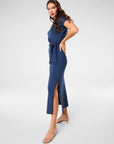 AirEssentials Tie-Waist Maxi Dress