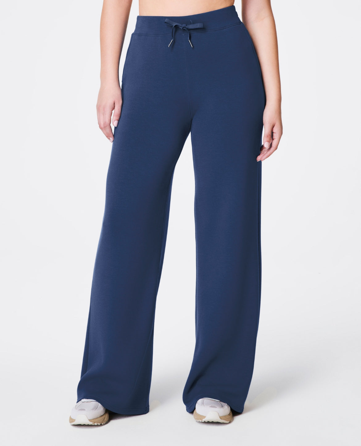SPANX AirEssentials Wide Leg Pants - Faded Indigo