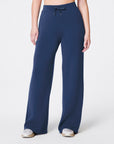 SPANX AirEssentials Wide Leg Pants - Faded Indigo