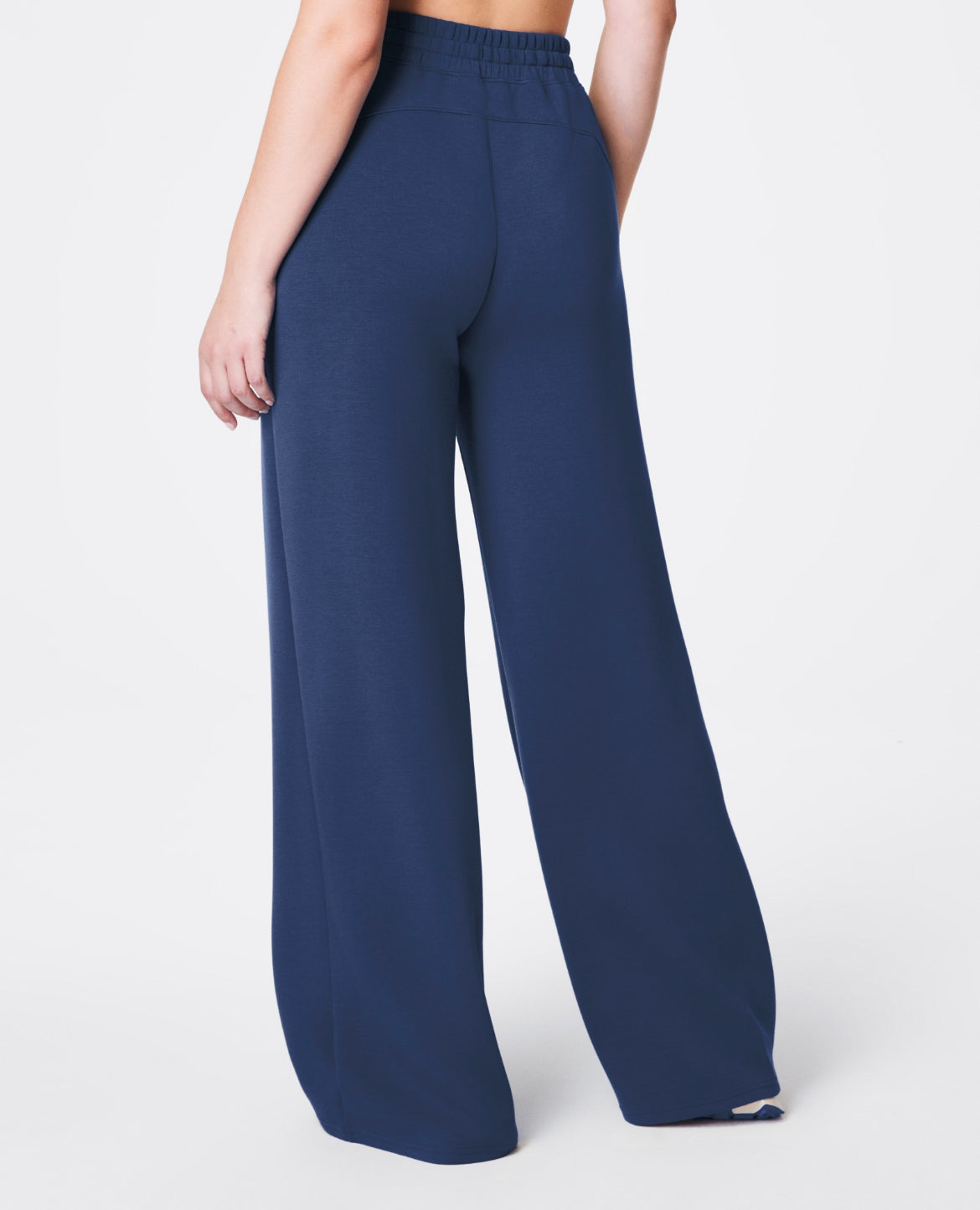 SPANX AirEssentials Wide Leg Pants - Faded Indigo