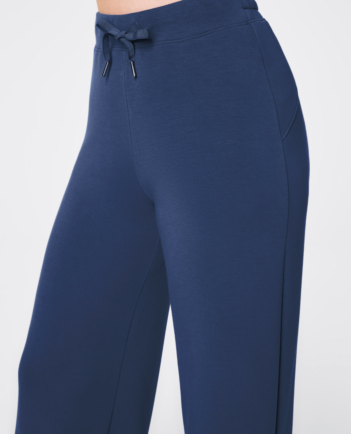 SPANX AirEssentials Wide Leg Pants - Faded Indigo