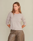 Lorraine Sweater - Light Grey