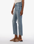 Reese Straight Leg 27” inseam - Operated Wash by KUT from the Kloth