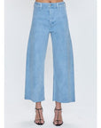 Penny Wide Leg 27” inseam - Frost Blue by Pistola Denim