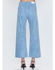 Penny Wide Leg 27” inseam - Frost Blue by Pistola Denim