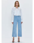 Penny Wide Leg 27” inseam - Frost Blue by Pistola Denim