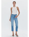 Monroe Slim Straight Leg 26” inseam - Hill Wash by Pistola