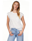 Relaxed Cap Sleeve Tee