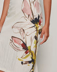 Spring Flower Pencil Skirt